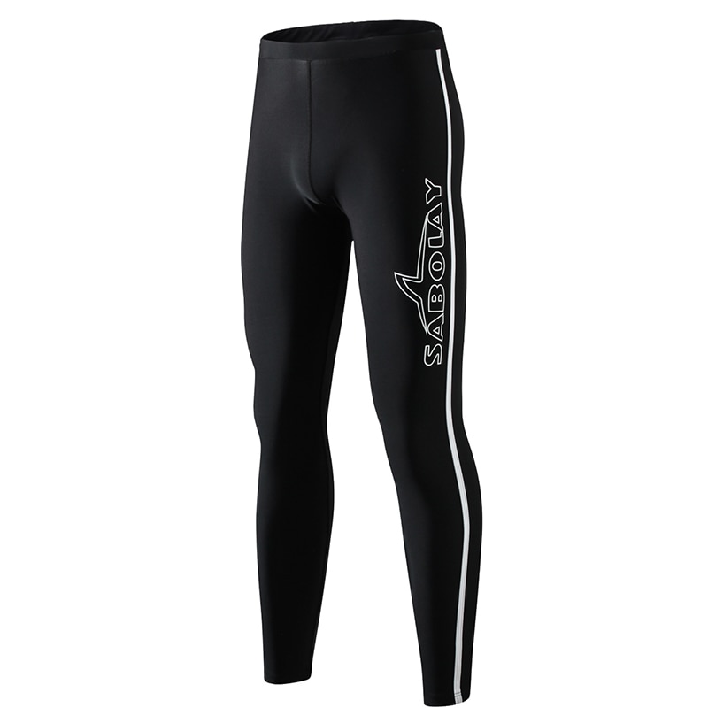 Lange mouwen zwart rashguard heren upf 50+  rashguard zwempak surfen duiken zwemkleding heren wetsuit set broeken shirts