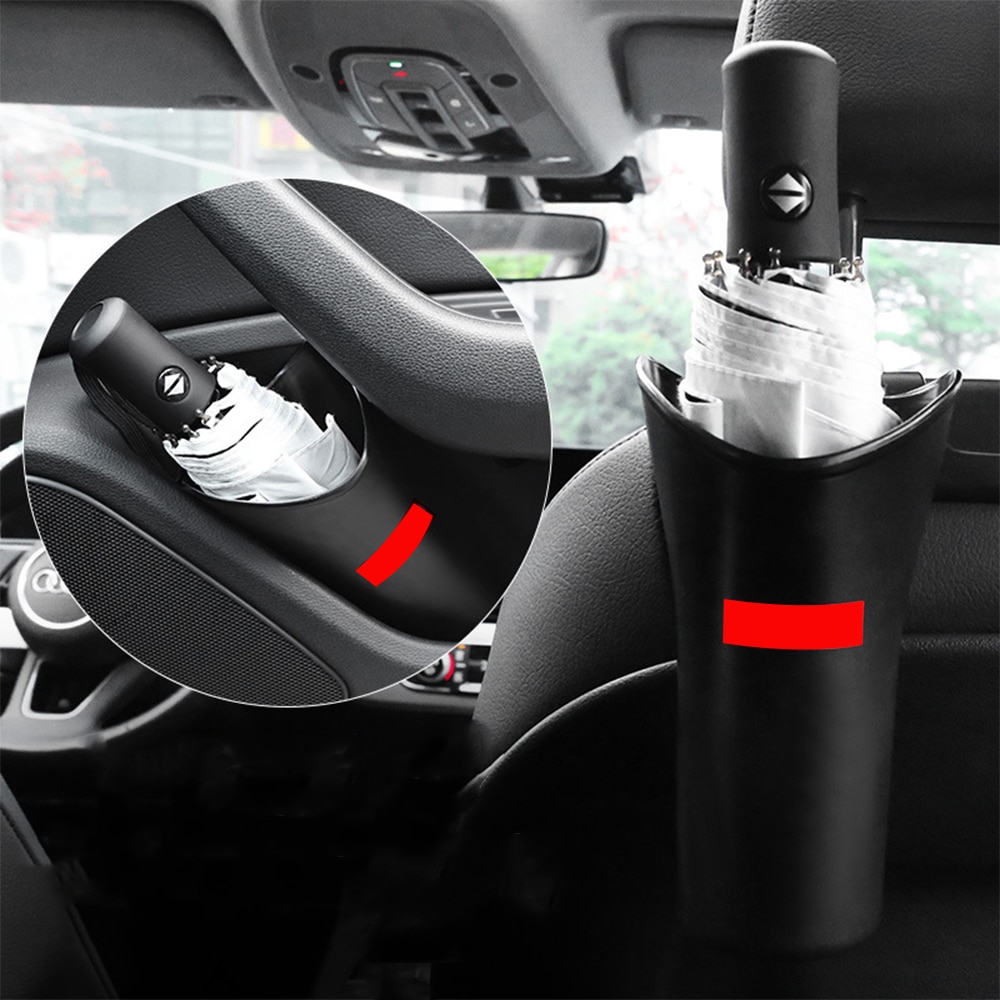 Auto Paraplu Houder Auto Paraplu Emmer Opvouwbare Paraplu Bekerhouder Puin Opslag Vat Zwart