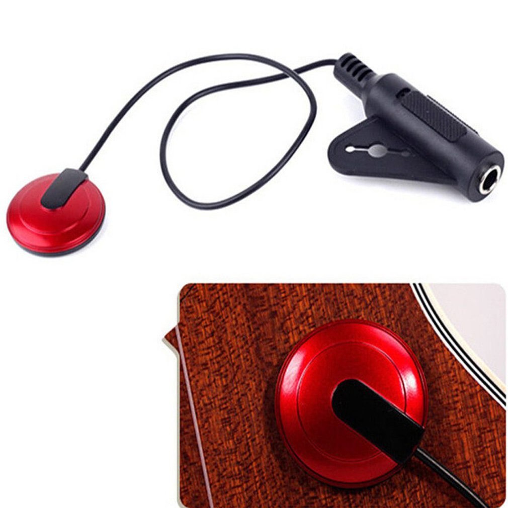 Guitar Pickup Piezo Contact Microphone Pickup For Guitar Violin Banjo Mandolin Ukulel Guitar Accessories