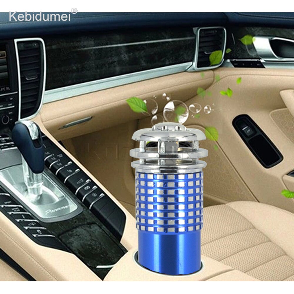 Kebidumei Auto Frische Luft Anion ionisch Reiniger Mini DC12V Fahrzeug Luft Reiniger Sauerstoff-Bar Ozon Ionisator Innen Zubehör