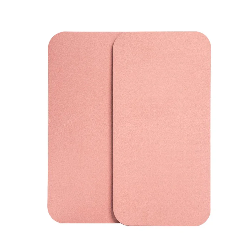 2 st yogaknäskydd yogaknäskydd tjocka träningsskydd för knän armbågar handleder händer huvud skum pilates knäböjskydd: Rosa