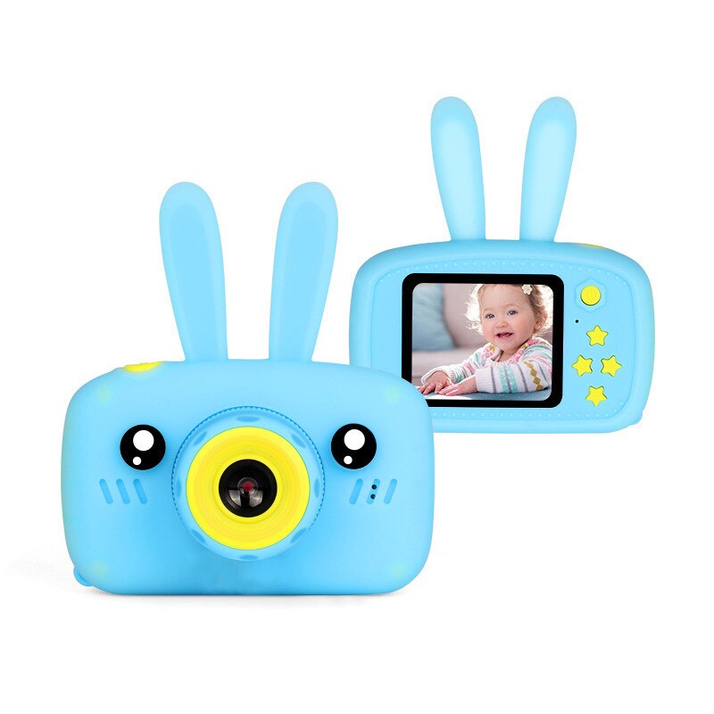 1080P HD Digital Video Foto Kamera Für Kinder Mini Kamera 2 Zoll Bildschirm 12MP Nette Cartoon Kinder Kamera Spielzeug für Mädchen Junge