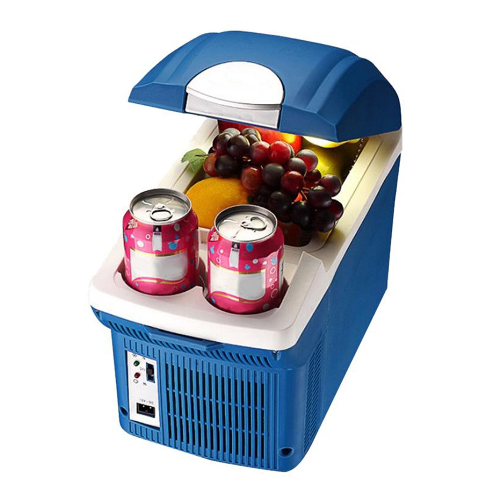 8L Mini Portable Cooling Warming Refrigerators Freezer Box Cooler Warmer For Auto Outdoor Picnic Travel