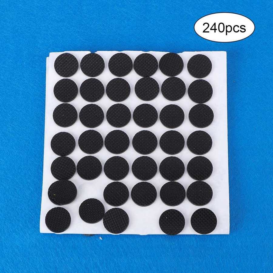 240Pcs Waterdichte Siliconen Pads Afdichting Ronde Mat Schroef Bevestiging Washer 15Mm X 2Mm Deur Silicon Bumper