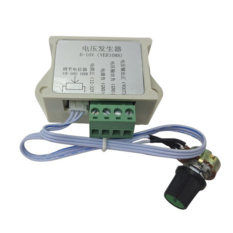 Tension d&#39;entrée du générateur 0-10V, 13-32V, VR-500 OHM, réglage du potentiomètre filaire