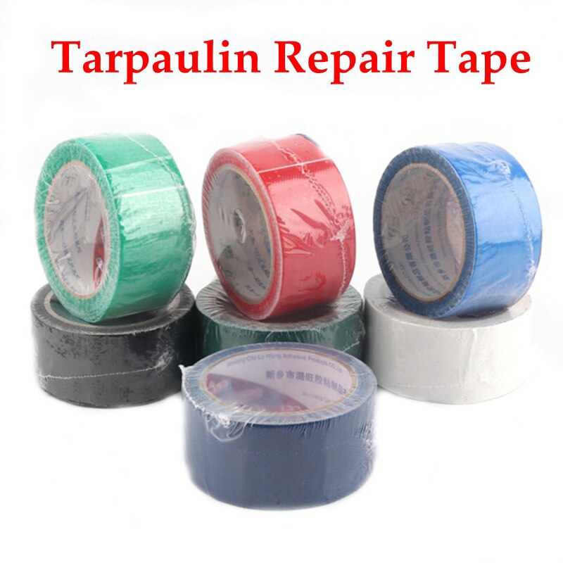 Pe pvc presenning reparation tape regntæt klud have gårdhave sukkulenter lastbil vandtæt parasol klud