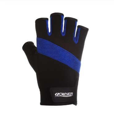 Japan der BESITZER Angeln handschuhe Anti-Unterhose Handschuhe Importiert Schaffell Tragen-beständig Stoff männer handschuhe warm halten: Blau 5 Finger schneiden / L