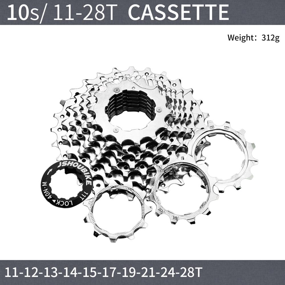 Jshou fietscassette 11v 9 10 11 speed fiets tandwiel onderdelen accessoires 11t 23t 25t 32t 36t voor mountainbike racefiets mtb: Ct 10s 11t to 28t