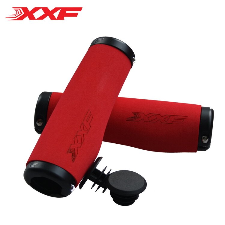 agarre de bicicleta, manilla bloqueable de aleación, manilla ergonómica de esponja suave para bicicleta de montaña, accesorios cómodos con cierre en barra,