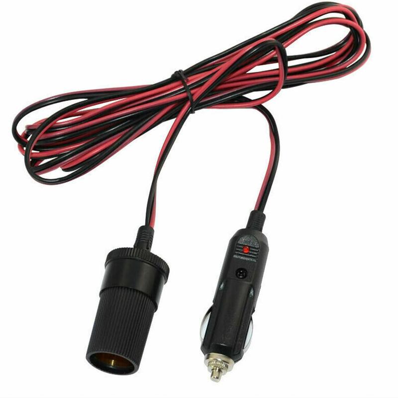 5M 12V Auto Verlengkabel Voor Sigarettenaansteker Auto Sigarettenaansteker Universele Socket Verlengsnoer Kabel Adapter 2022 N T9O2: Default Title