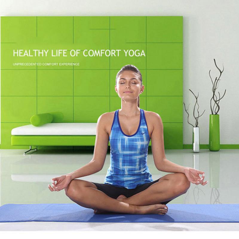 173*60*0.4cm/  matt yogamatte / treningsmatte / yoga til sport trening/sklisikre materiale egnet til nybegynnere som trener pilates Fitness