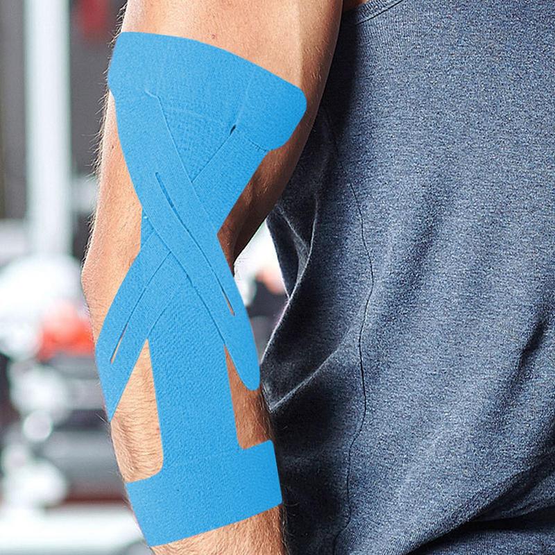 Precut Kinesiology Tape For Knees Athletic Sports Muscle Support Tape Breathable Knee Tape For Knee Stability Elastic Sports