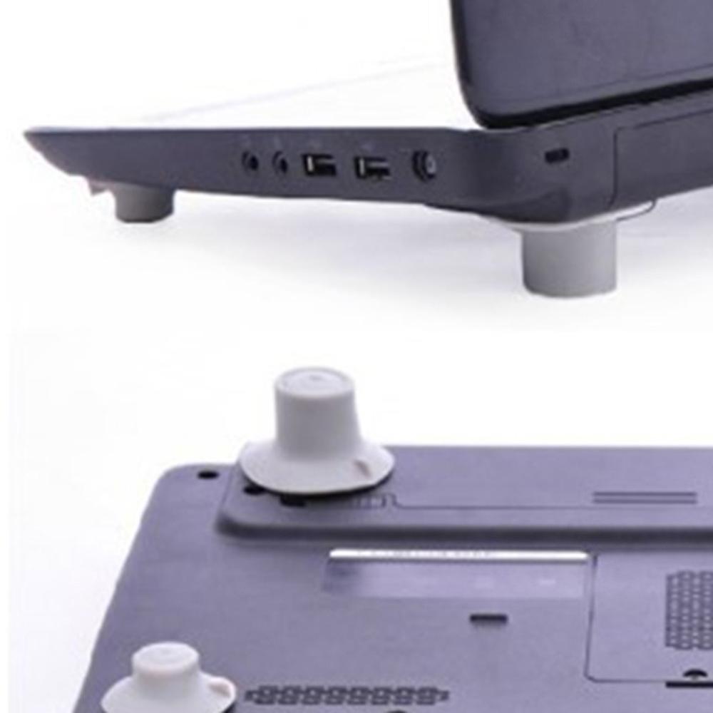 4 Pcs/lot Notebook Accessory Laptop Heat Reduction Pad Cooling Feet Stand Holder Desk Set Stationery Office Accessories Supplies