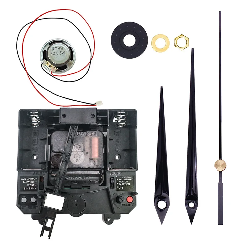 Sun Ximin Temple 4 Soorten Muziek Hele Puntklok Uit Één Stuk 300G Swing Clock Machine Core Diy Accessoires: Overigen / Linen