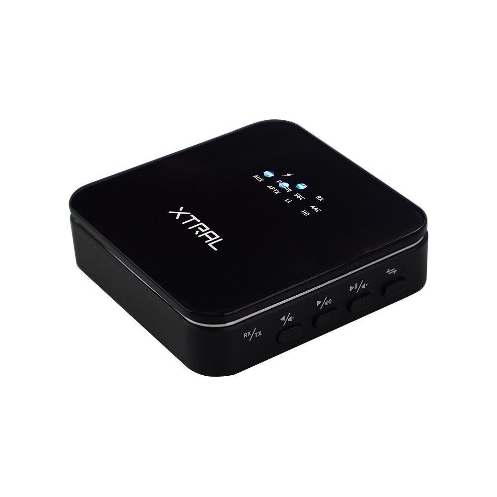 XTRAL Full Screen Bluetooth 5.0 Transmitter and Receiver, 2-in-1 Wireless Bluetooth Adapter, for TV/Home Sound System/Car/Switch