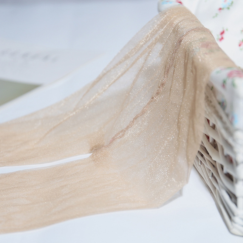Glitzernde damenstrümpfe, strumpfhose 0d, transparent, eng anliegend, ultradünn, bis zu Höhle zehen durchsichtig, glänzende strumpfhose für damen