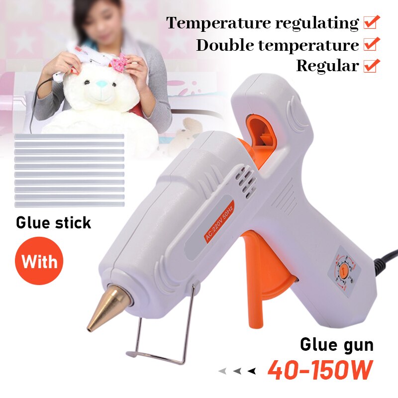 40W-150W High Temp Melt Glue Gun Graft Repair Heat Gun Pneumatic DIY Tools Glue Gun Power Tool