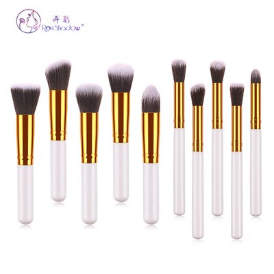 10Pc Synthetische Make-Up Borstel Set Cosmetics Foundation Mengen Blush Make-Up Tool Make Up Borstels Makeupfor Vrouwen Foundation Brush: 3