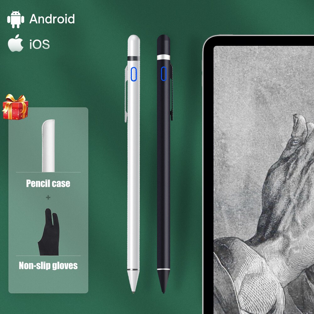Capacitieve Tekening Stylus Pen Voor Ios Android Tablet Ipad Samsung Xiaomi Touch Screen Pen Voor Iphone Smartphone Universele Potlood
