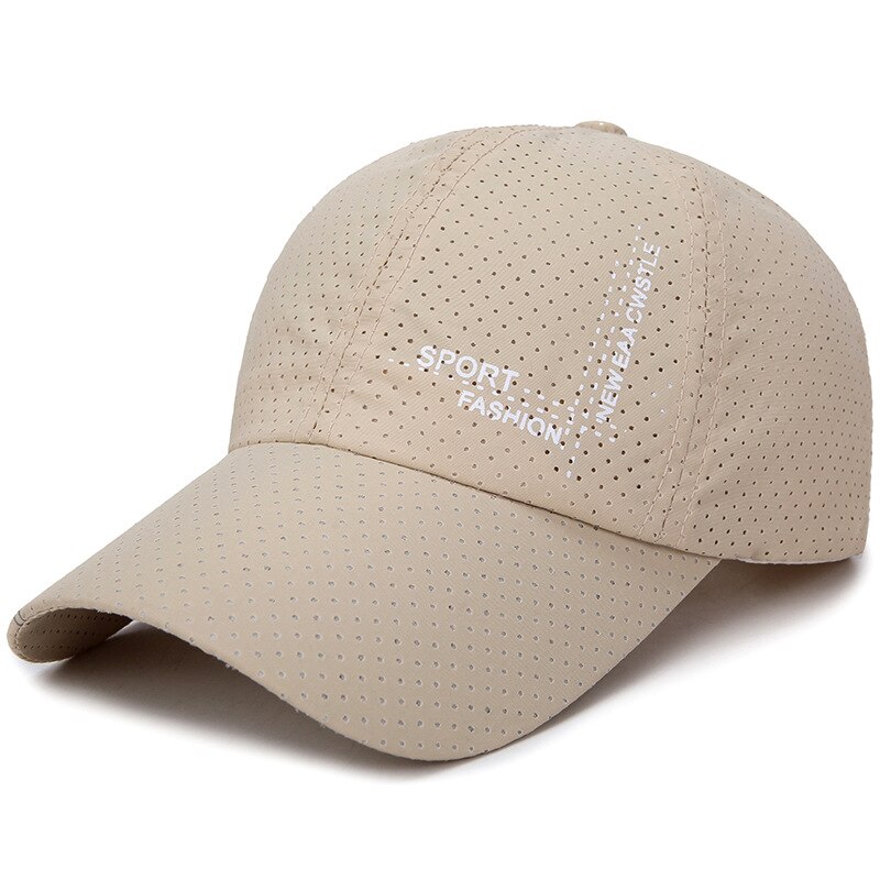 Berretto Donna Uomo Estate Primavera fuori le porte Caps Donne Lettera Solido Adulto Coppie Tappo Esterno Protezione di Sport Del Cappello con visiera: Beige