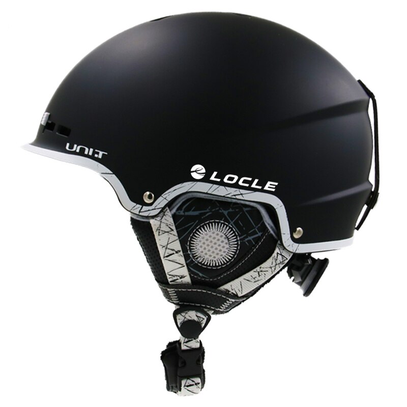 Locle Half Overdekt Skiën Helm Ce-certificering Ski Helm 8 Ventilatieopeningen Sneeuw Skiën Skateboard Snowboard Helm 56-63Cm