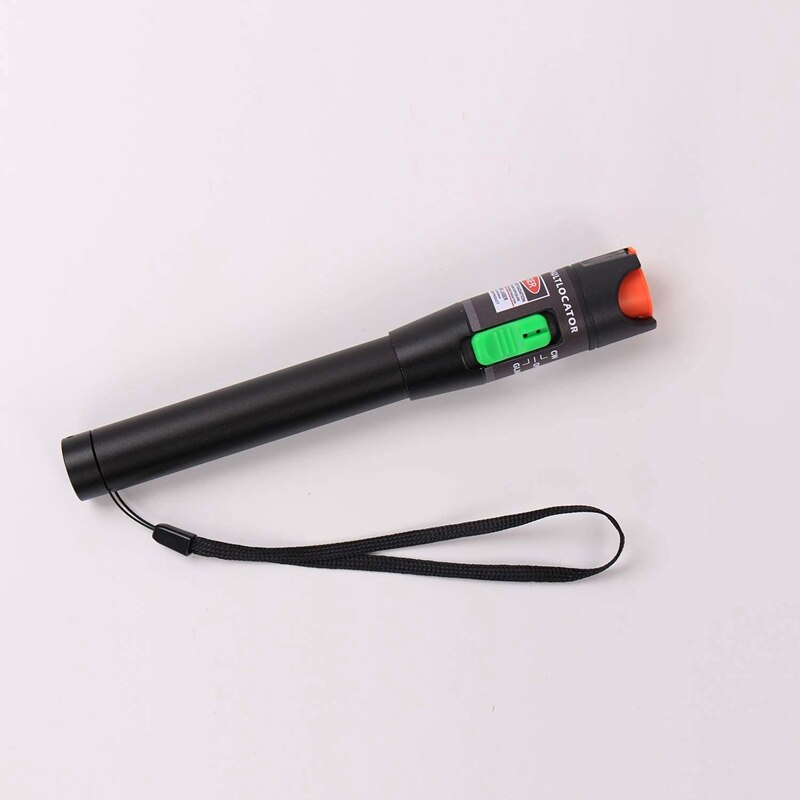 Fiber Visual Fault Locator 30MW 30KM,VFL Fiber Optic Cable Tester Meter,Red Light Pen Tester Adapt LC/FC/SC/ST Interface