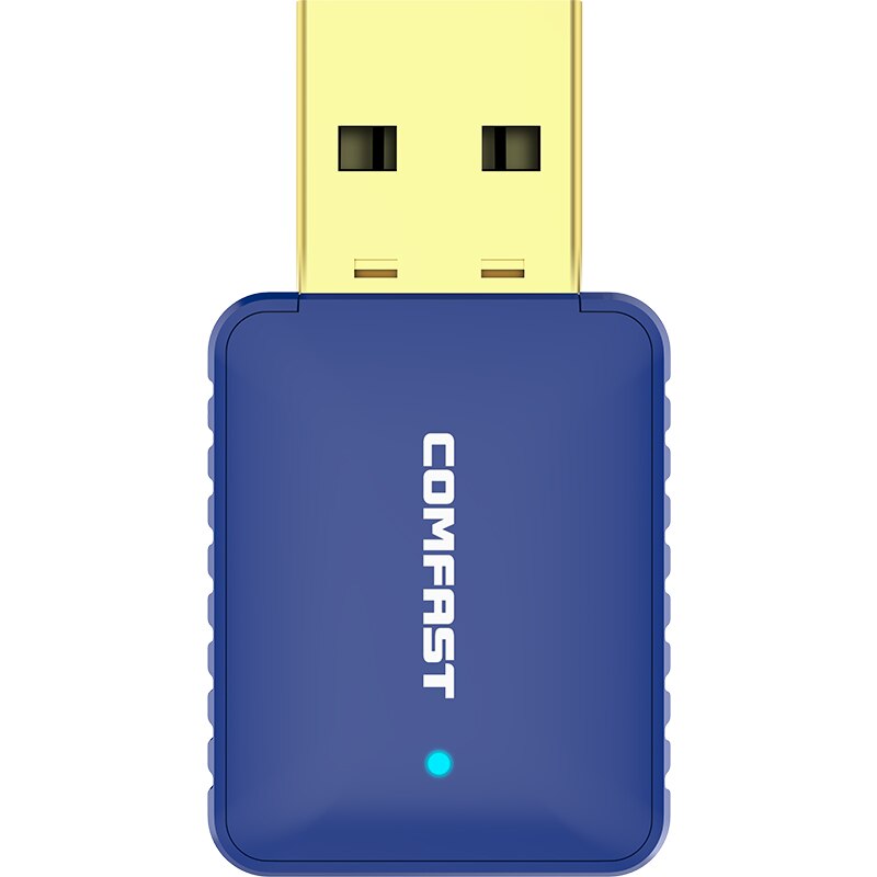 Comfast CF-726B Draadloze Wifi Adapter 650Mbps Antenne Dongle Ontvanger 2.4G & 5.8Ghz Netwerk Lan Card Usb Bluetooth 4.2