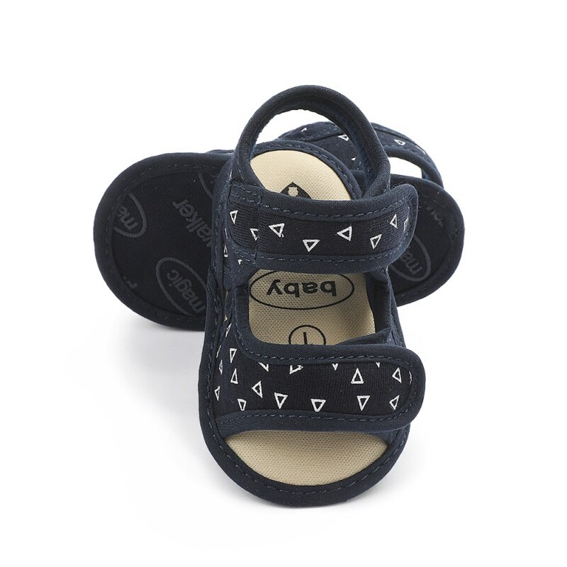 Babyjongens zomerschoenen ademend canvas antislip sandalen peuter zachte zool eerste loopschoenen 0-18 mdropshipper