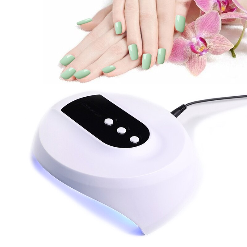 Nail Droger Voor Alle Gels 30W Uv/Led Lamp Nail Gel Curing Lamp Nail Art-Tool Machine 30 S/60 S/99 S Timer Smart Voor Manicure Mode