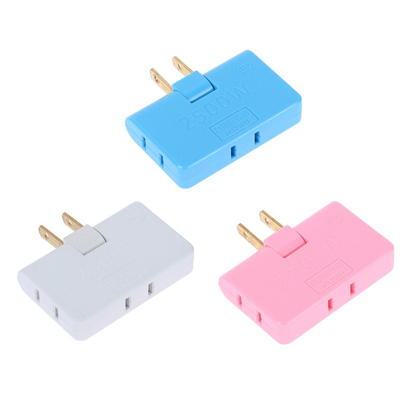 1PCS Rotatable Socket Converter 180 Degree Multi Plug Slim Wireless Outlet Adapter Extension Plug
