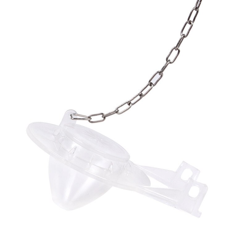 1Pcs Wc Flappers Drukspoelers Cover Rubber Pvc Stopper Aftapkraan Closestool Tank Vervangende Onderdelen Badkamer Accessoires: Transparent color