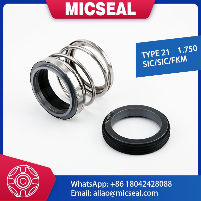 Mechanical Seal Type 21 - 1.750" - SIC/SIC/FKM