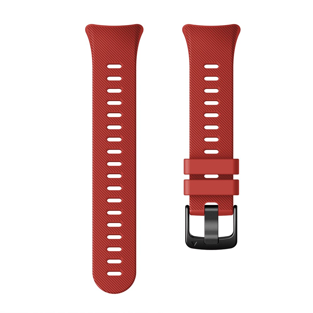 For Garmin Swim 2 Smart Watch Band Replacement Silicone Wrist Strap for Garmin Swim 2 Watchband: Red