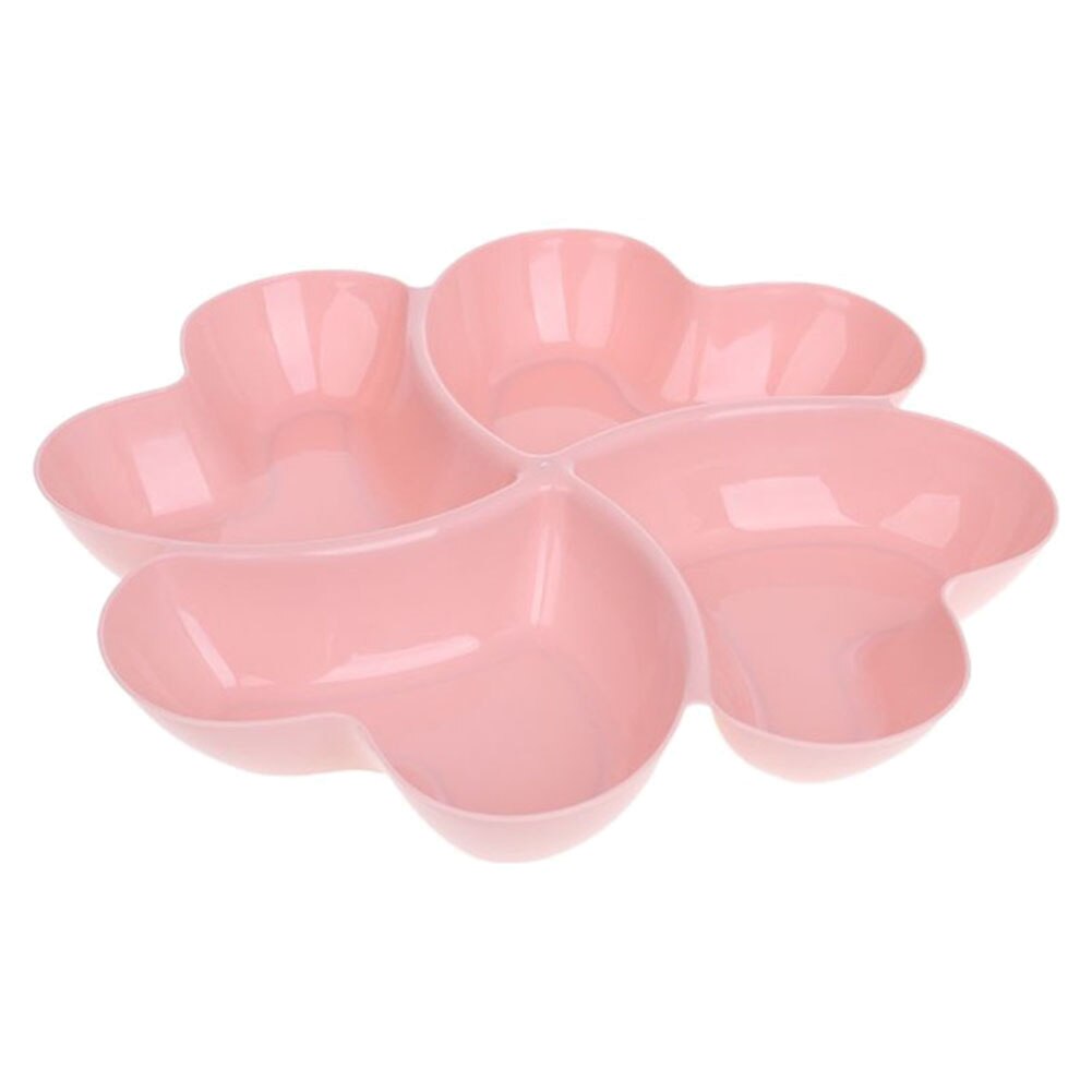 Hart Vorm Fruit Dienblad Plaat Snoep Snacks Noten Schotel Kom Box Container Servies: Pink