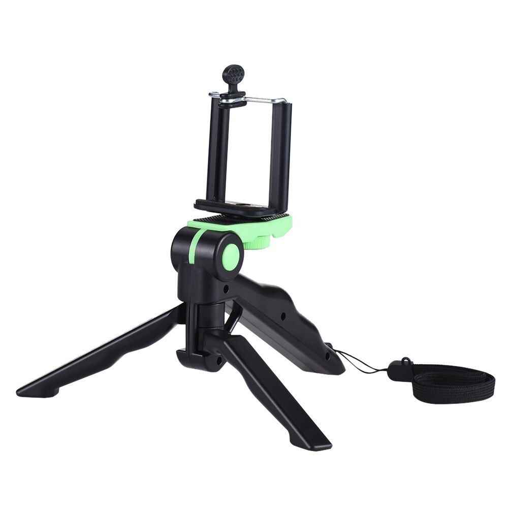 Mini Statief Stand Ondersteuning Houder Handgreep Stabilizer Met Smartphone Clip Beugel Voor Iphone Voor Samsung Galaxy S7/S6