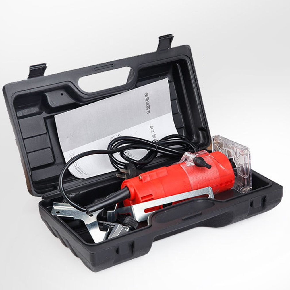 850W 33000rpm Woodworking Electric Trimmer Router Edge Wood Clean Cuts Power trim router Lathe Live Center Taper Tool