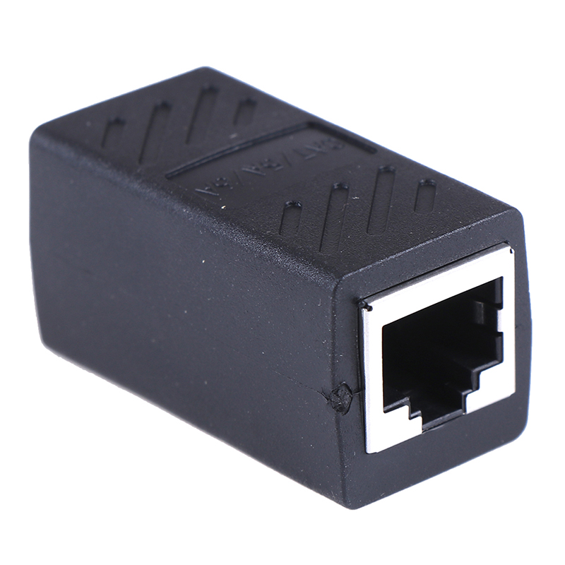 2Pack RJ45 Lan Connector Inline Cat7/Cat6/Cat5e Ethernet Kabel Extender Adapter