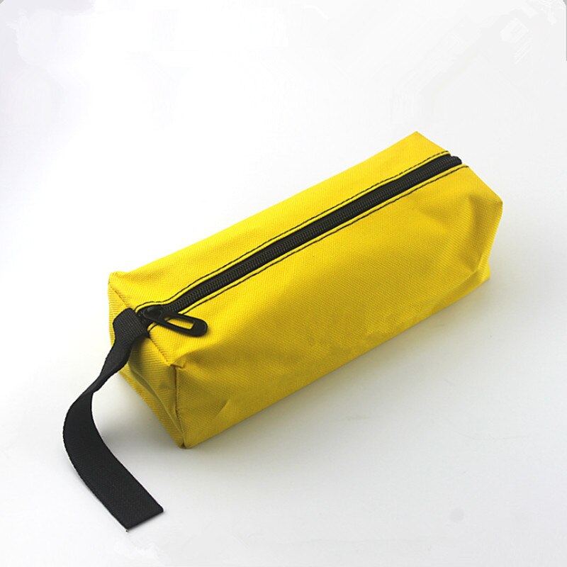 Draagbare Elektrische Instrument Zak Hand Tool Case Waterdichte Tassen Multifunctionele Schroef Nail Boor Klein Gereedschap Opslag: Yellow