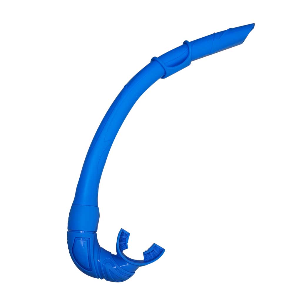 Oprolbare siliconen snorkel Zwemmen Zwemmen Snorkel met hangende gesp Comfortabele beademingsslang voor snorkelen: green