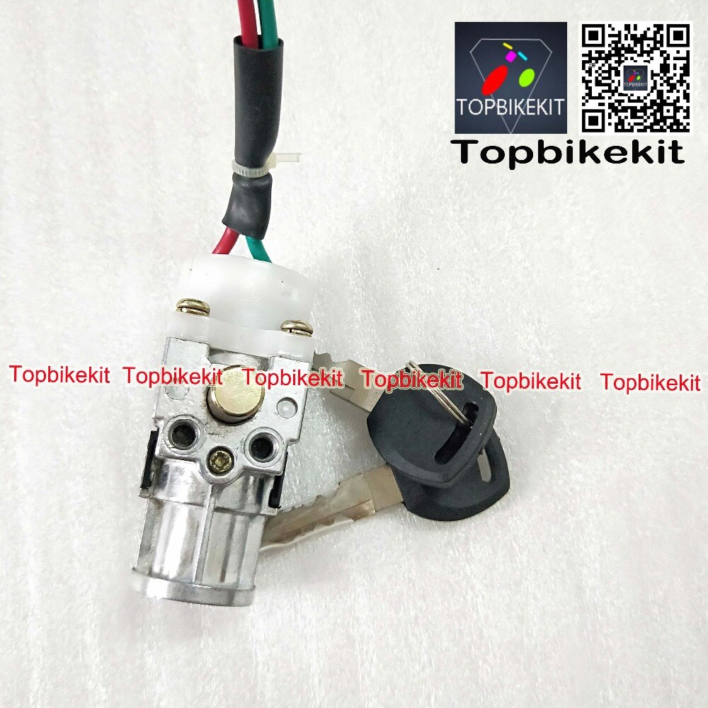 Ebike Battery Parts Silver Fish Battery case Power Lock & Key / Ebike Lock & Key For Silver Fish Battery case