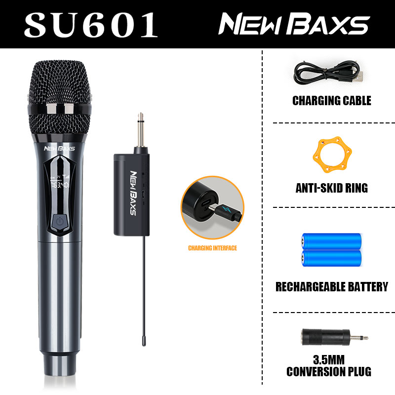 Wireless Microphone 2 Channels UHF Handheld Mic Micphone For Party Karaoke Church Show Meeting: green