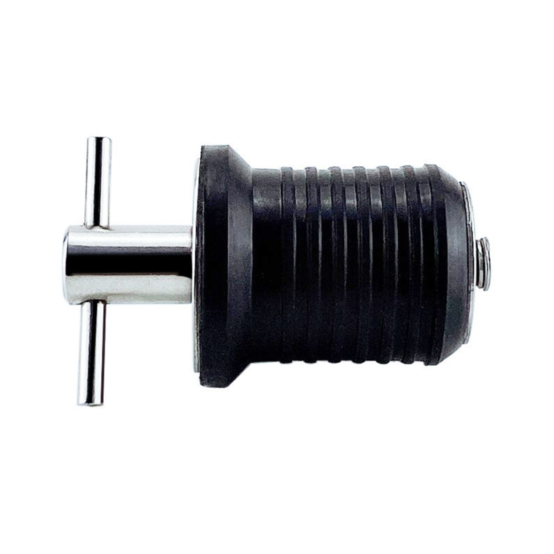 Hull T-Handle Drain Plug Rubber Plugs Boat Marine T-Handle Drain Plug Brass/Stainless Handle for Marine Boat Drain Plug 24BD