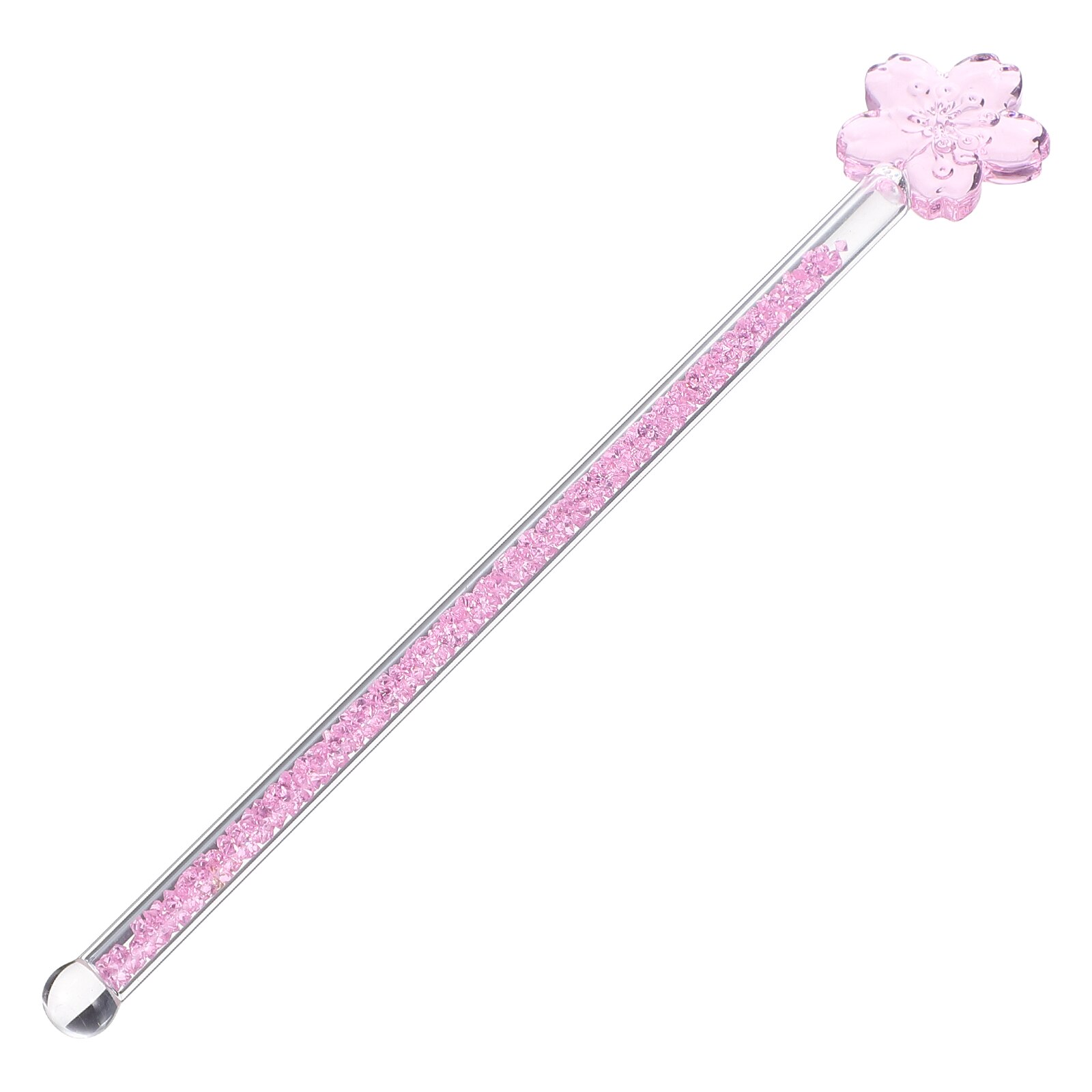 Verre De Jus De Lait Boisson Pilon Agitateur Swizzle Bâton Agitateur Bâtons Pour Barre De Mariage Swizzle Perceuse Verre Mélange Manuel Tiges: Pink