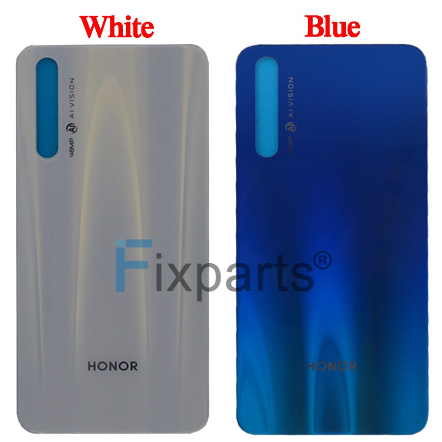 Back Glass Cover For 6.26" Huawei Honor 20s Battery Cover Back Panel Honor 20s Rear Glass Door Housing Case With Adhesive