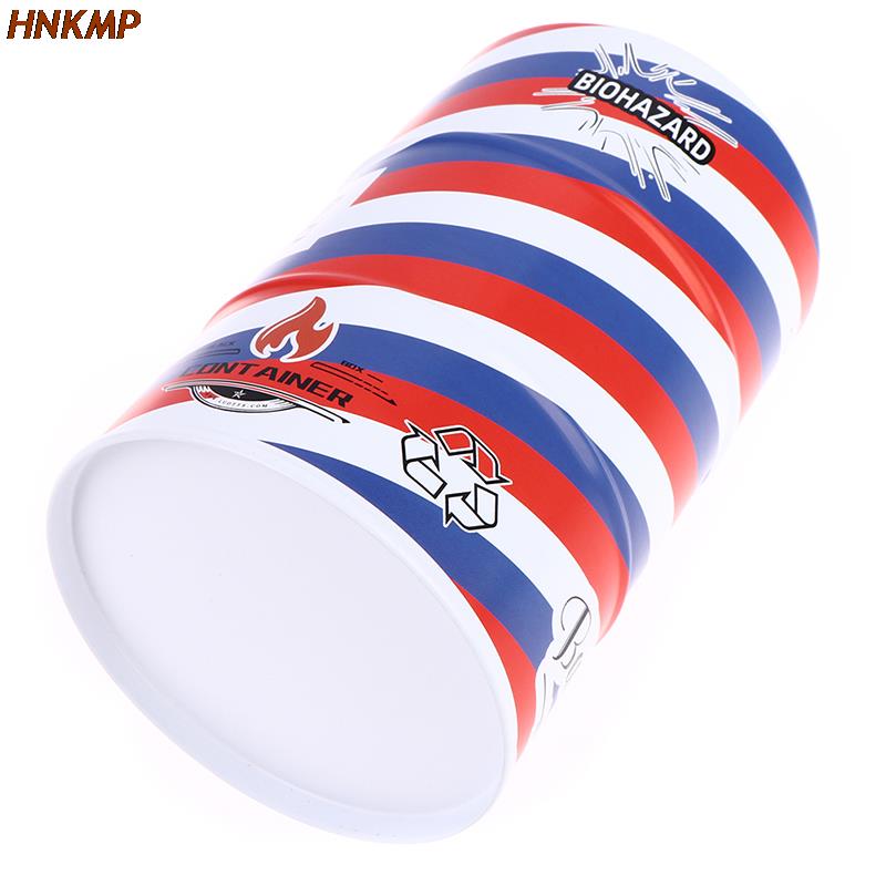 Retro Barber Shop Blade Disposal Case Razer Blade Box For Storing Safety Razor Blades