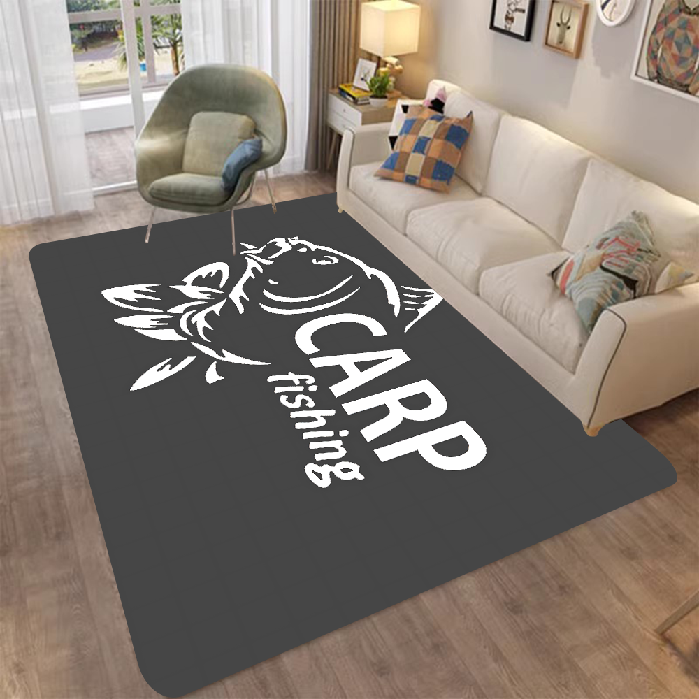 Nash Fishing Logo Deuringang Antislip Badkamermat Kinderkamer Slaapkamer Decoratie Balkon Antislip Deurmat Woonkamer