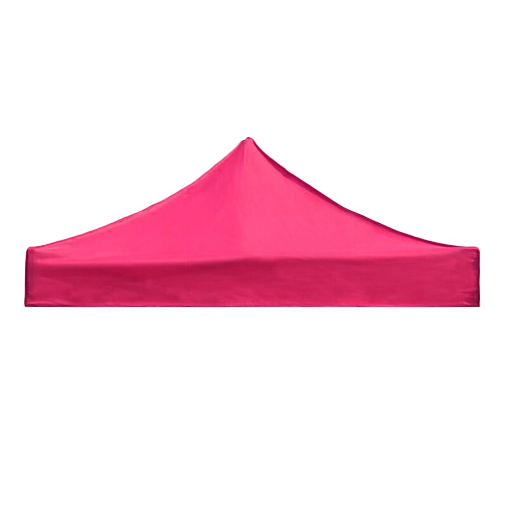 Tent Top Cover Canopy Camping Garden Pation Backyard Shelter Rain Tarp Shade: Rose Red