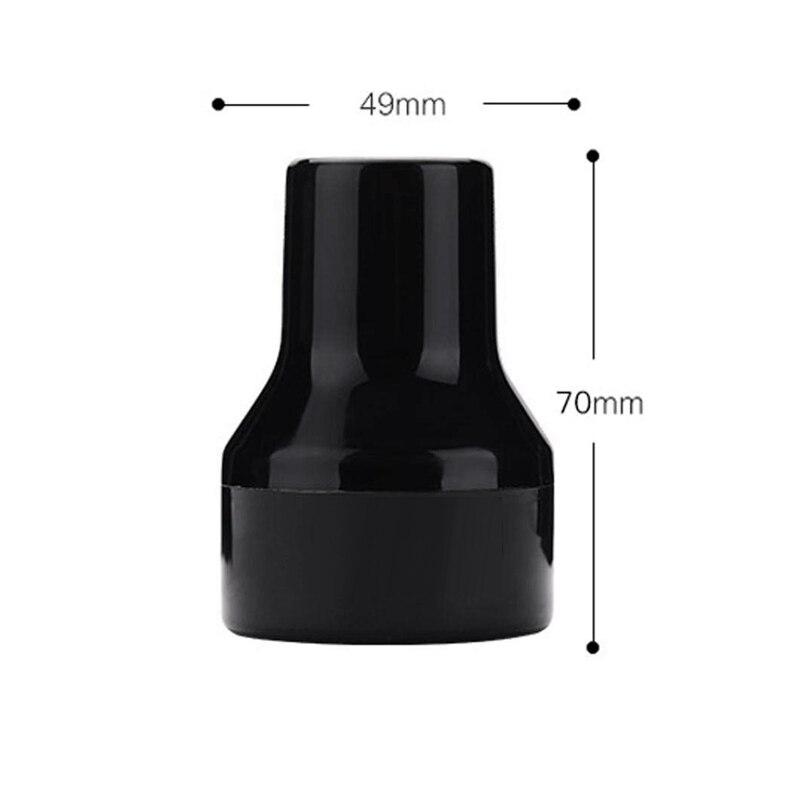 Poederdons, Paddestoel Hoofd Vorm Blender Foundation Contour Basis Poederdons Make-Up Tool Zwart