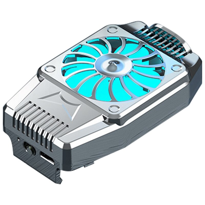Mobile Phone Radiator Fast Physical Cooling Artifact Cooling Water-Cooled Small Fan Liquid Cooling: Default Title