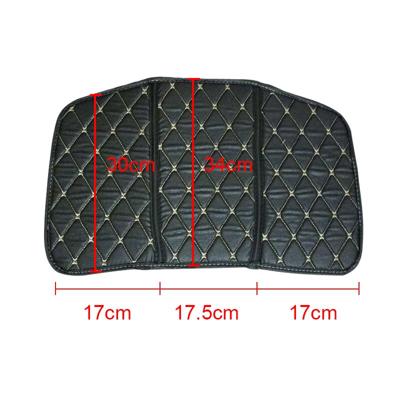 Vtear Voor Hyundai Kona Accessoires Encino Auto Armsteun Anti-Kick Pad Lederen Beschermhoes Auto Anti-Vuil mat